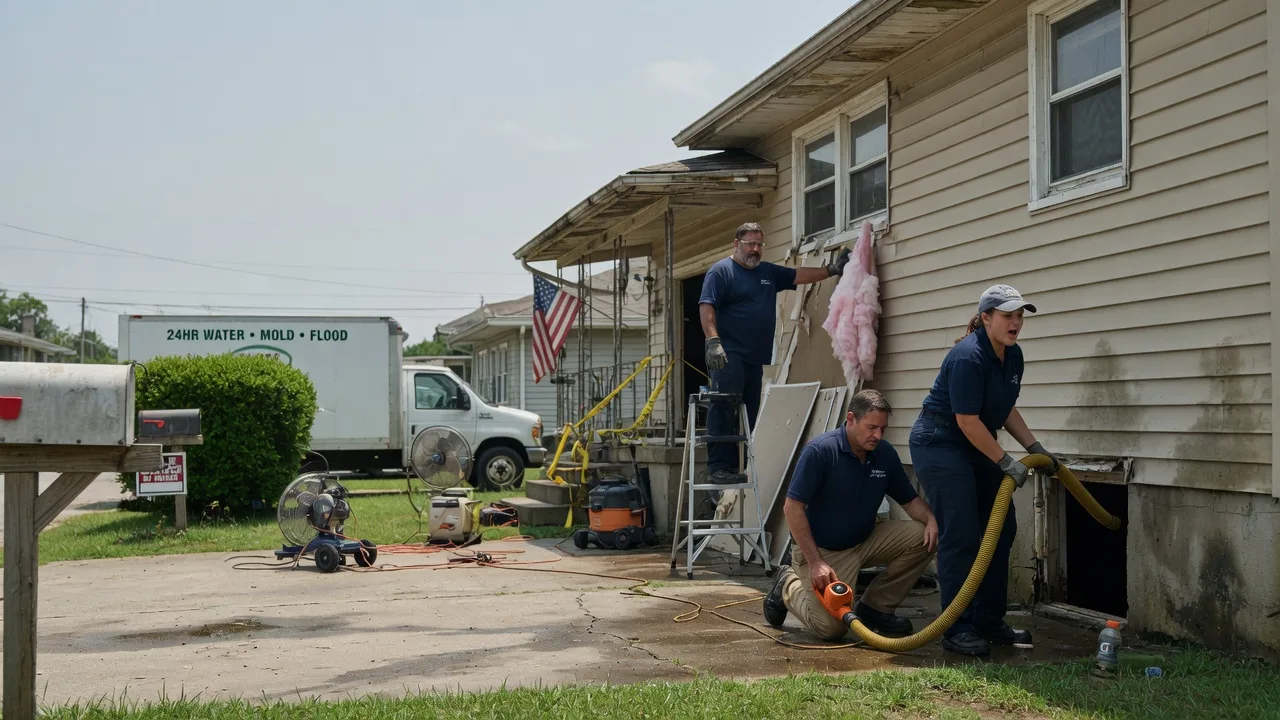 Water Damage Repair in Harvel, IL near me